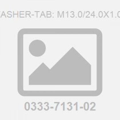 Washer-Tab: M13.0/24.0X1.0T